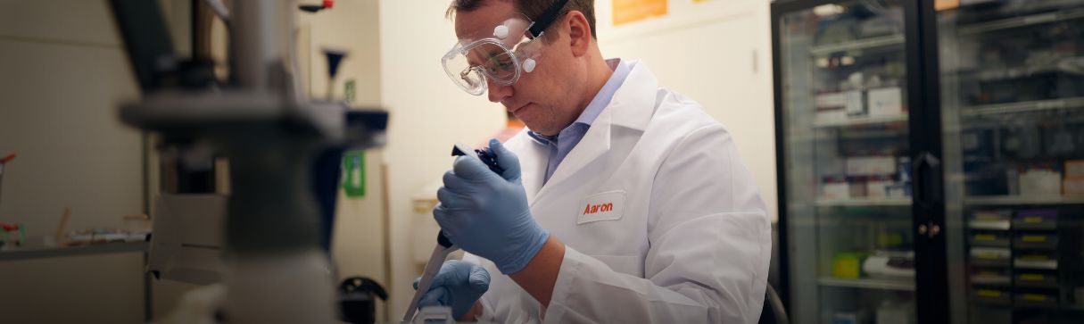 Scientist in lab - Zoetis